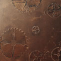 METALLIC PAINT COLLECTION FLASH COPPER NA CZARNYM TLE